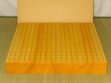 日本産本榧柾目二寸卓上碁盤/新品(G151)